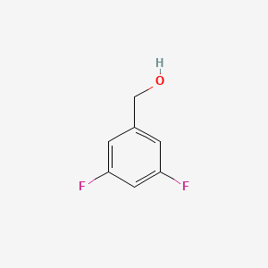 Chemical structure of 3,5-Difluorobenzyl alcohol