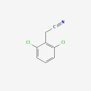 Chemical structure of 2,6-Dichlorophenylacetonitrile