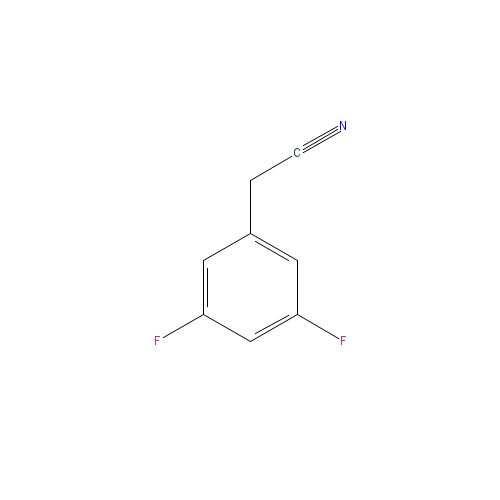 Chemical structure of 3,5-Difluorophenylacetonitrile