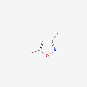 Chemical structure of 3,5-Dimethylisoxazole
