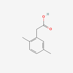 Chemical structure of 2,5-Dimethylphenylacetic acid