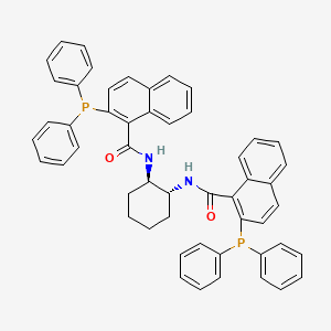 Chemical structure of (R,R)-DACH-naphthyl Trost ligand