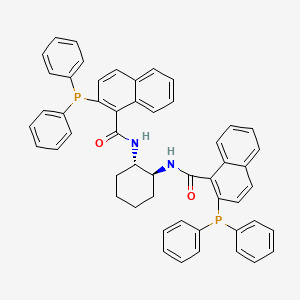 Chemical structure of (S,S)-DACH-naphthyl Trost Ligand