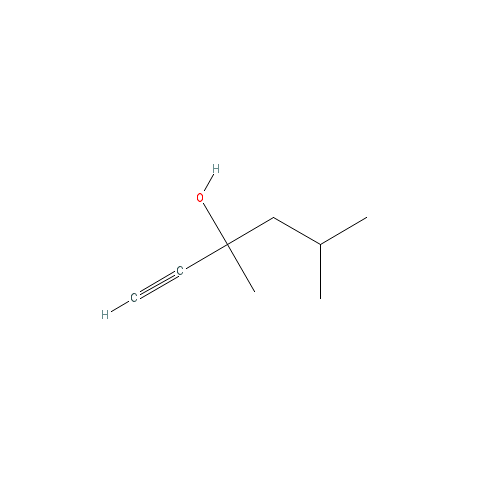 Chemical structure of 3,5-Dimethyl-1-hexyn-3-ol