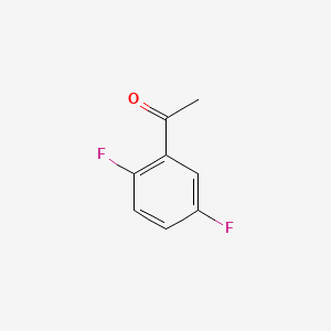 Chemical structure of 2',5'-Difluoroacetophenone