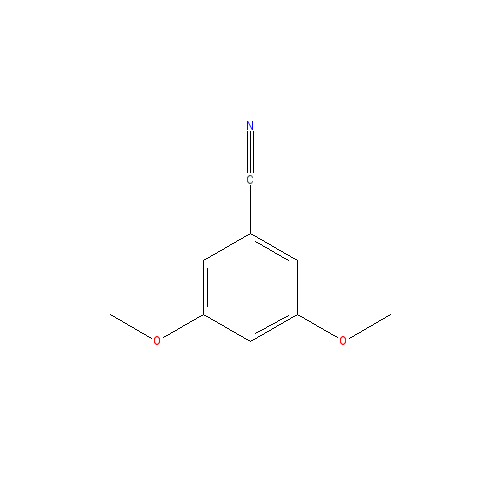 Chemical structure of 3,5-Dimethoxybenzonitrile