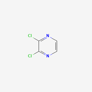 Chemical structure of 2,3-Dichloropyrazine