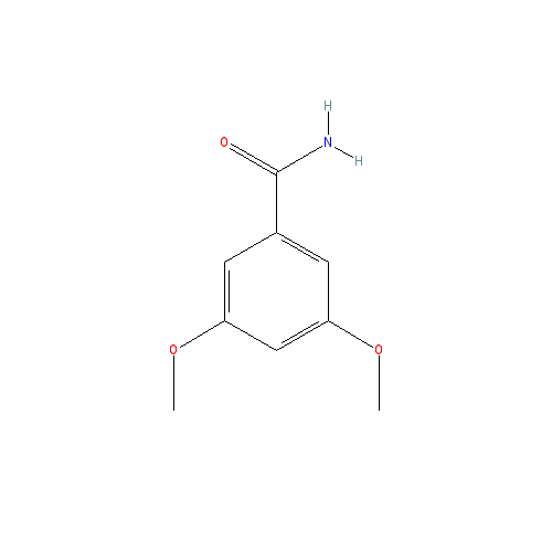Chemical structure of 3,5-Dimethoxybenzamide
