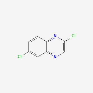 Chemical structure of 2,6-Dichloroquinoxaline