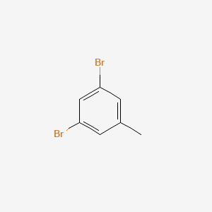 Chemical structure of 3,5-Dibromotoluene