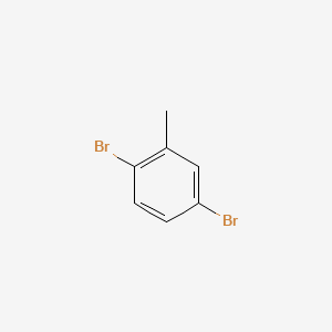 Chemical structure of 2,5-Dibromotoluene