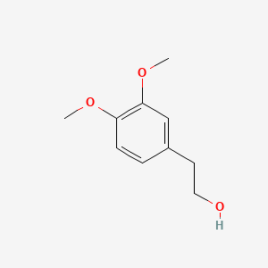 Chemical structure of 2-(3,4-Dimethoxyphenyl)ethanol