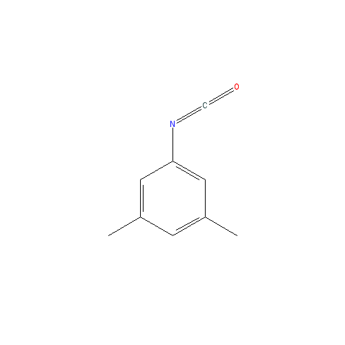 Chemical structure of 3,5-Xylyl isocyanate