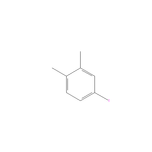 Chemical structure of 3,4-Dimethyliodobenzene
