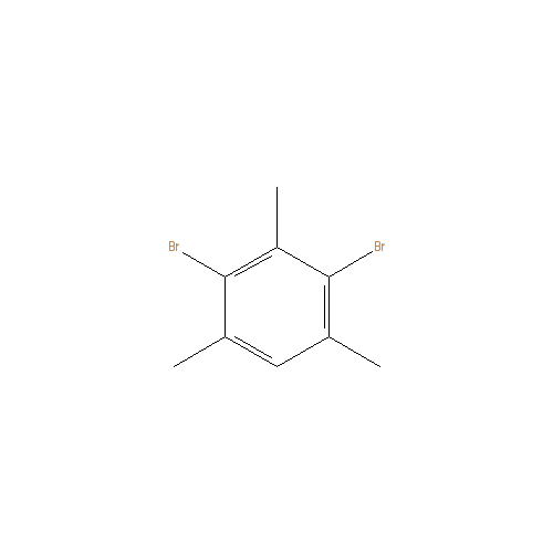 Chemical structure of 2,4-Dibromo-1,3,5-trimethylbenzene