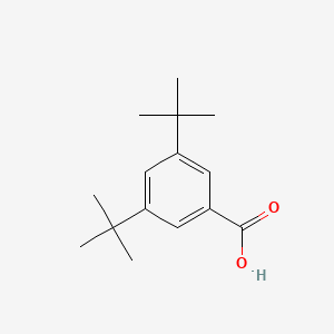 Chemical structure of 3,5-Di-tert-butylbenzoic acid