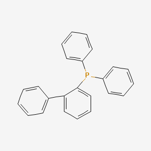 Chemical structure of 2-(Diphenylphosphino)biphenyl