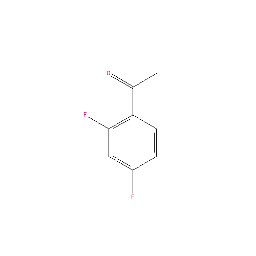 Chemical structure of 2,4-Difluoroacetophenone