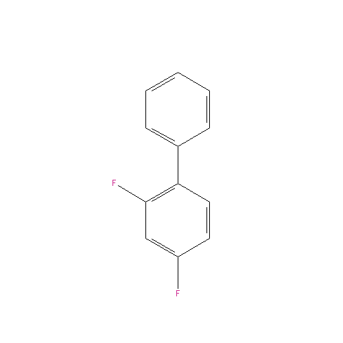 Chemical structure of 2,4-Difluorobiphenyl