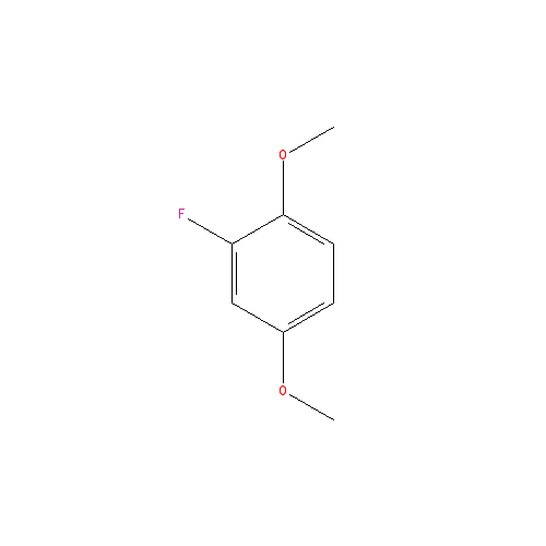 Chemical structure of 1,4-Dimethoxy-2-fluorobenzene