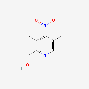 Chemical structure of 3,5-Dimethyl-4-nitropyridine-2-methanol
