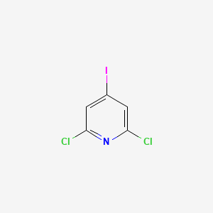 Chemical structure of 2,6-Dichloro-4-iodopyridine