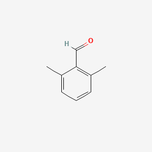 Chemical structure of 2,6-Dimethylbenzaldehyde