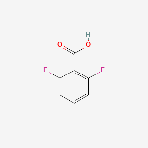 Chemical structure of 3,6-Difluorosalicylaldehyde