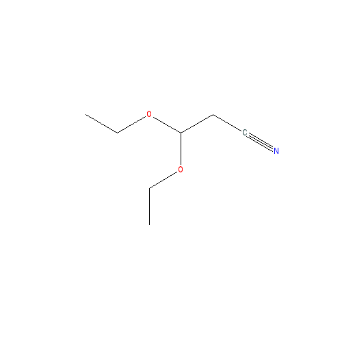 Chemical structure of 3,3-Diethoxypropionitrile