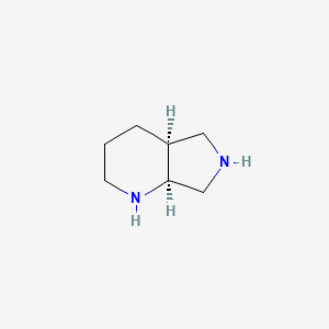 Chemical structure of (1S,6S)-2,8-Diazabicyclo[4.3.0]nonane