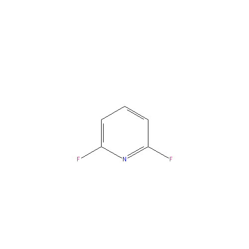 Chemical structure of 2,6-Difluoropyridine