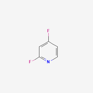Chemical structure of 2,4-Difluoropyridine