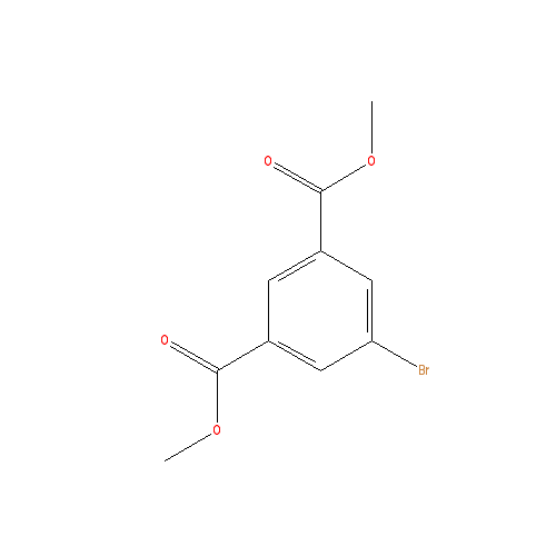 Chemical structure of Dimethyl 5-bromoisophthalate