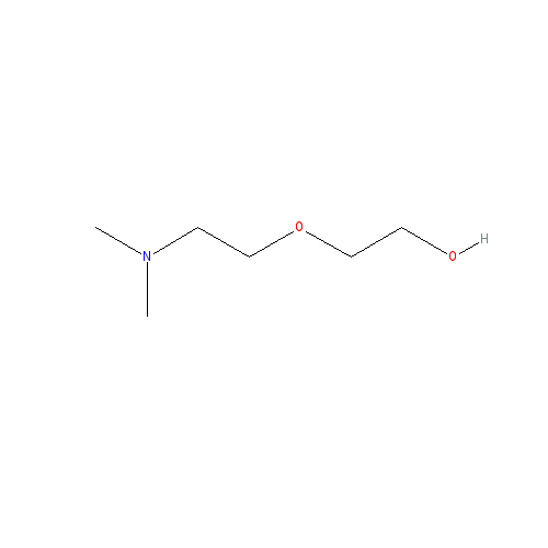 Chemical structure of 2-[2-(Dimethylamino)ethoxy]ethanol