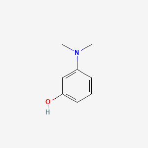 Chemical structure of 3-(Dimethylamino)phenol