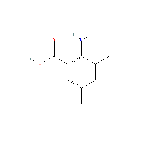 Chemical structure of 3,5-Dimethylanthranilic acid