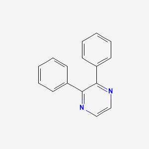 Chemical structure of 2,3-Diphenylpyrazine