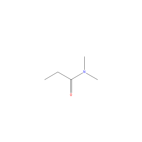 Chemical structure of N,N-Dimethylpropionamide
