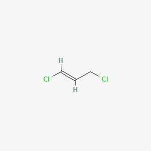 Chemical structure of (E)-1,3-Dichloropropene