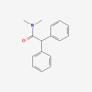 Chemical structure of Diphenamid