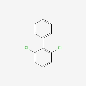 Chemical structure of 2,6-Dichlorobiphenyl