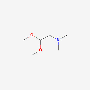 Chemical structure of Ethanamine, 2,2-dimethoxy-N,N-dimethyl-