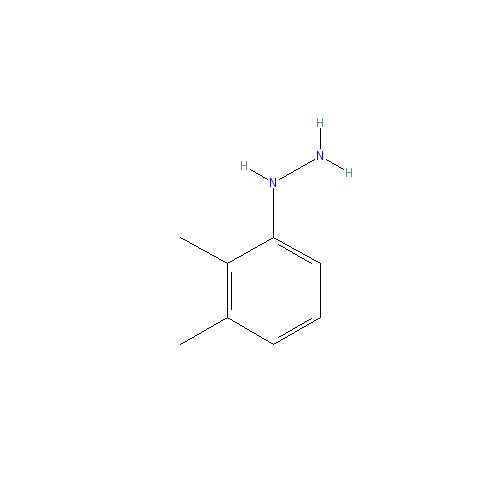 Chemical structure of 2,3-Dimethylphenylhydrazine hydrochloride hydrate