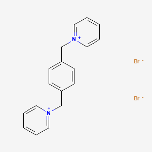 Chemical structure of N,N'-4-Xylylenebis(pyridinium)