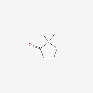 Chemical structure of 2,2-Dimethylcyclopentanone