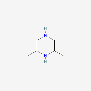 Chemical structure of 2,6-Dimethylpiperazine
