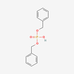 Chemical structure of Dibenzyl Phosphate
