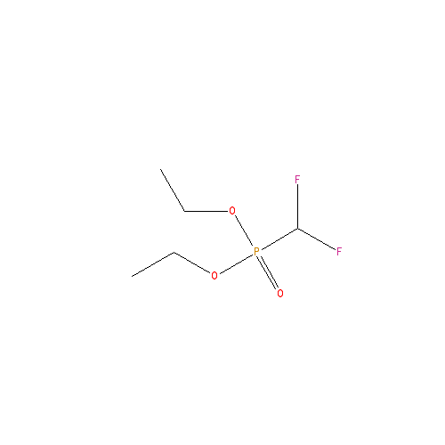 Chemical structure of Diethyl Difluoromethanephosphonate