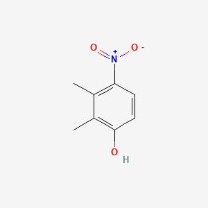 Chemical structure of 2,3-Dimethyl-4-nitrophenol