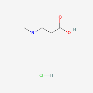 Chemical structure of 3-(Dimethylamino)propionic Acid Hydrochloride
